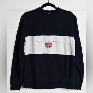 John Galt Brandy Melville Los Angeles 1984 Crewneck Sweatshirt